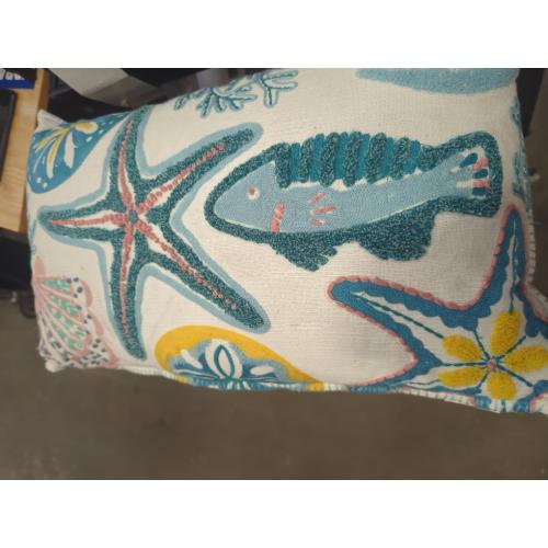 Pacific Palm Beach Cube Decoration Pillow  14 x 24