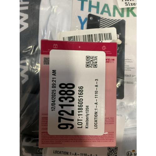 Glamnetic Press-On Nails – Blueberry Icing | Glazed French Tip Nails, Salon Quality, 30 Count