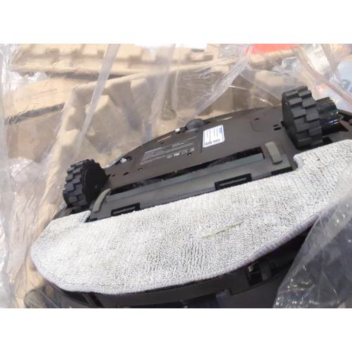 Proscenic Q8 Robot Vacuum Cleaner with Mop, Ultra Strong 6000Pa Robotic Vacuum with Lidar Navigation, 5 Real-Time Mapping, WiFi/Alexa/APP Remote Control Robot Hoover for Floor Carpet Pet Hair