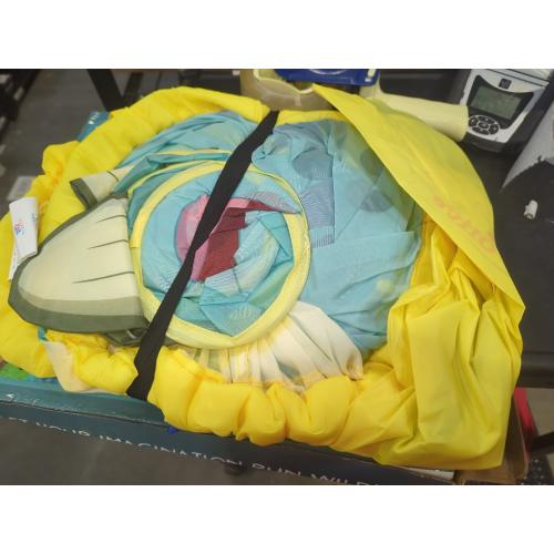 Color Blue dinosaur play tunnel