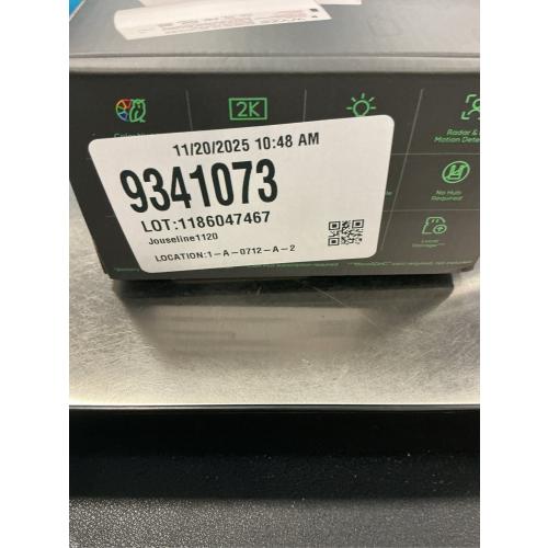 WYZE Battery Cam Pro, Wireless, No Hub, 2K HDR IP65 Outdoor/Indoor Smart Security Camera, Color Night Vision, Integrated Spotlight & Siren, Rechargeable Battery, 2-Way Audio, White, 1-Pack