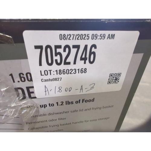 Bella PRO - 1.6-qt. Deep Fryer - Stainless Steel