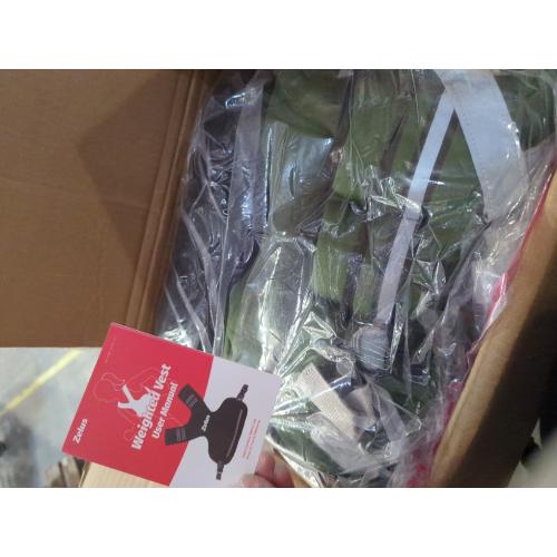 ZELUS Weighted Vest for Men and Women | 4-10lb/11-20lb/20-32lb Vest with 6 Ironsand Weights for Home Workouts | Adjustable Body Weight Vest Exercise Set for Cardio and Strength Training