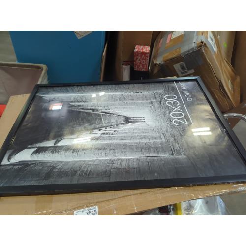 Size 20 x 30 DOAI ART 20x30 Frame Black 20x30 Poster Frame or Picture Frame 20x 30 with HD Plexiglass for Horizontal or Vertical Wall Mounting, 20 x 30 frame Scratch-proof Safe and Artistic Large Photo Frame