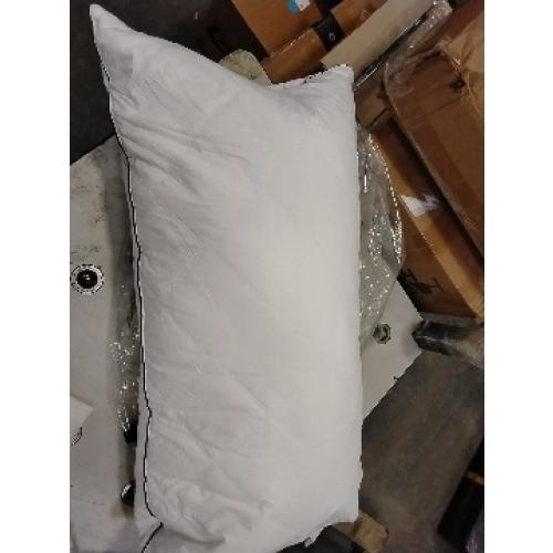 King Size Goose Down Feather Hotel Collection Bed Pillow for Sleeping for Back, Stomach or Side Sleepers King Size(20x36IN) White 1 Pack