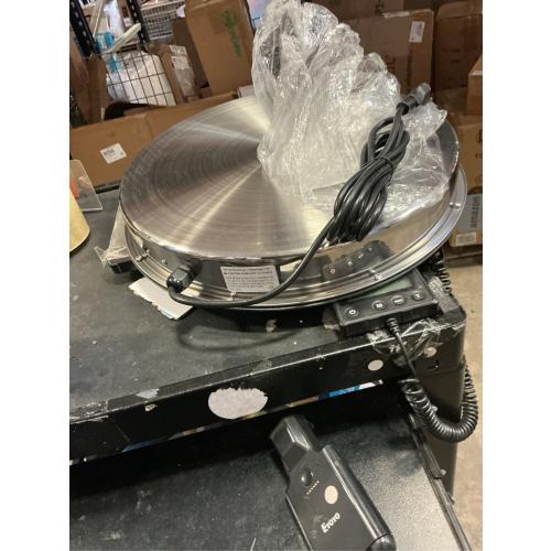 Chicken Water Heater Base for Winter,110W-15in,Suitable for Large Metal/Plastic Poultry Waterer Under 7 Gallons, with Automatic Temperature Control, Against Dry Heating and 8.2ft Power Cord