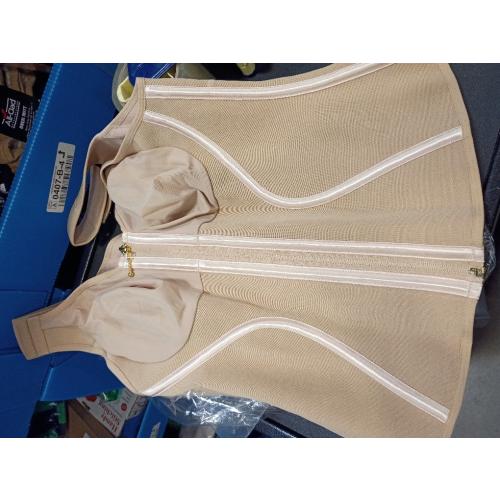 SHAPSHE Waist Trainer Corset for Women Tummy Control Workout Sport Girdle Hourglass Cincher Body Shaper Postpartum with Bra large