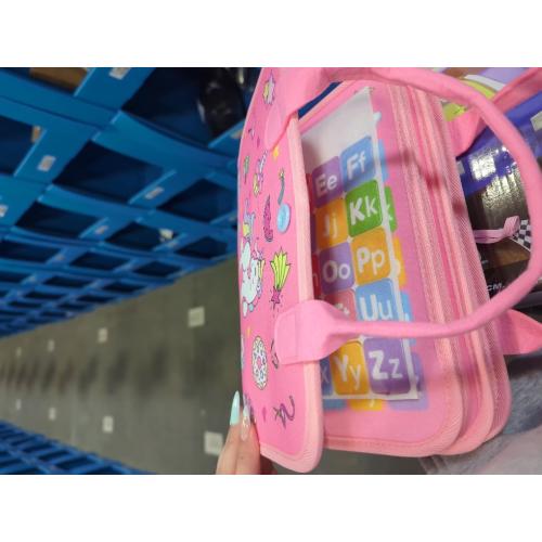 Esjay Toddler Busy Board Montessori Toys for Girls, Sensory Book Educational Activities for Learning Fine Motor Skills, Birthday Gifts for Girls Toddlers, Travel Toys for Airplane Car, Fairy Horse