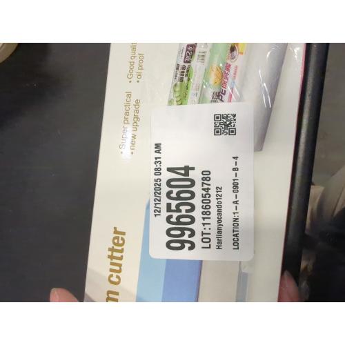 Plastic Wrap Dispenser with Cutter, Reusable Cling Film Dispenser, Cling Wrap Dispenser with Slide Cutter, Also for Aluminum Foil, Tin Foil, Baking Paper (XL)