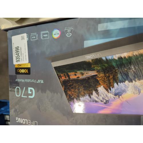 Lifelong Portable Monitor 15.6 1080P Model G70