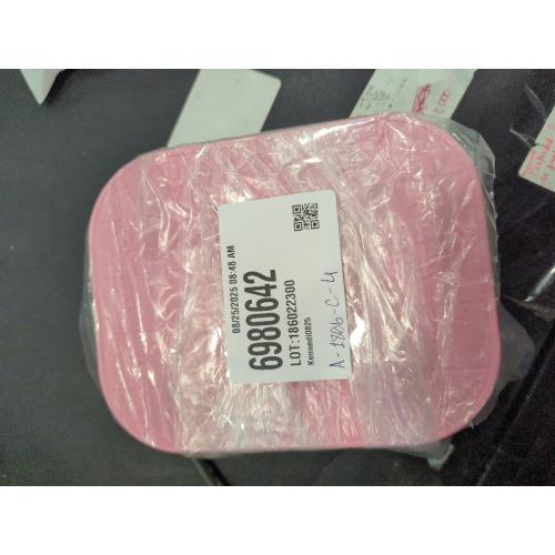 Pink 2pc Set Small Stainless Steel Bento Lunch Box - Reusable Divided Metal Snack Bento Box 3-Compartment Food Meal Prep Storage Lunch Containers Leakproof with Dip Container,Dishwasher,Freezer Safe, BPA-Free