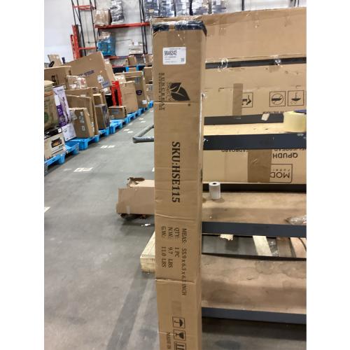 SUNCREAT Double Portable Hammock with Stand, 2 Person Hammock with Curved Spreader Bar, Balance Ropes Included, Dark Gray