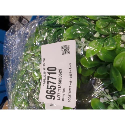 2 Pcs Christmas Boxwood Wreath Artificial 10 Inch Green Leaves for Front Door Cabinets Wreath Indoor Outdoor Wall Decor Christmas Wall Home Kitchen Decoration