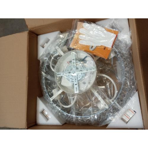 Ceiling Fans with Lights and Remote, 19.7 Low Profile Ceiling Fan with Light, 3000-6500K Dimmable，Stepless Color Temperature Change and 6 Speeds for Bedroom, Kids Room and Living Room (White)