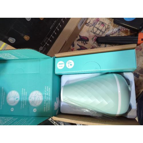 TAO Clean UV Sanitizing Sonic Toothbrush and Cleaning Station, Electric Toothbrush, Dual Speed Setting, Seaglass Green
