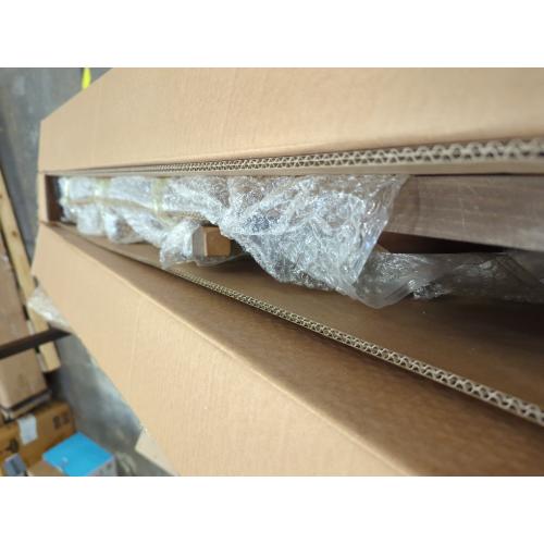 Brown Wnutrees 47 Farmhouse Wood Bench, Dining Room Bench, Entryway Bench for Living Dining Room, Solid Wood, Easy to Assemble, Brown