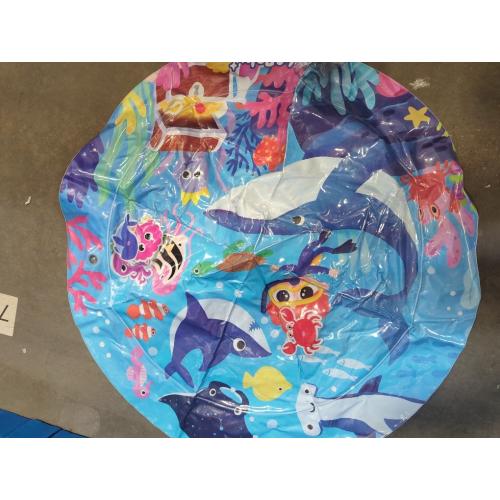 Tummy Time Water Mat for Babies - Xtra Large Sensory Baby Water Mat for Tummy Time & Motor Development - Leak-Proof Water Pad, Durable Infant Water Play Mats for Baby Boys & Girls 3 Months