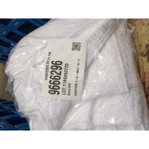 Towel and Linen Mart 100% Cotton- Wash Cloth Set -Pack  of 6,Quick Dry,Luxurious,Absorbent,Soft Feel Spa & Hotel Perfect for Daily Use (12X12 White)