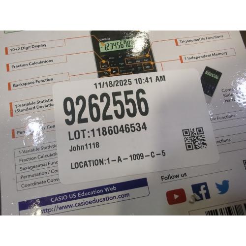 Casio fx-260 Solar II Scientific Calculator - Black (FX260SLRII)
