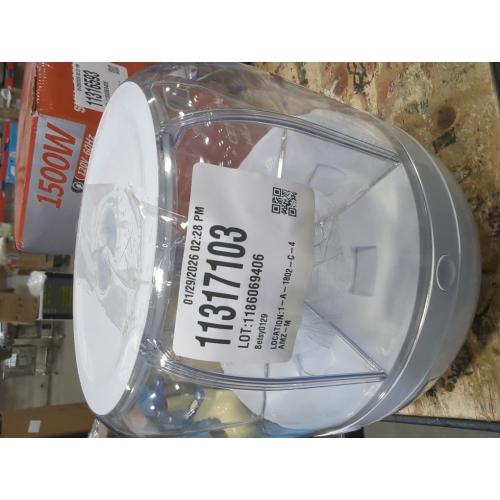 XIYAO 20Lbs large Grain dispenser 360°Rotating Rice Food Dispenser 6 Grids rice container rotatable Beans Containers Storage with Sealed lid for Peanut Barley Millet and Cereal