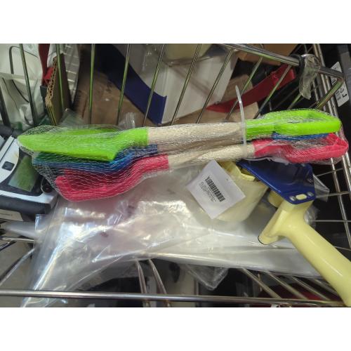 Size 16 3PCS Dilabnba Kids Beach Snow Shovels, 16Inch/40CM Sand Shovels for Garden,Beach Spade Scoop Rake for Kids Toddlers, Long Handle Plastic Wooden Shovel for Digging Snowing 3 PCS
