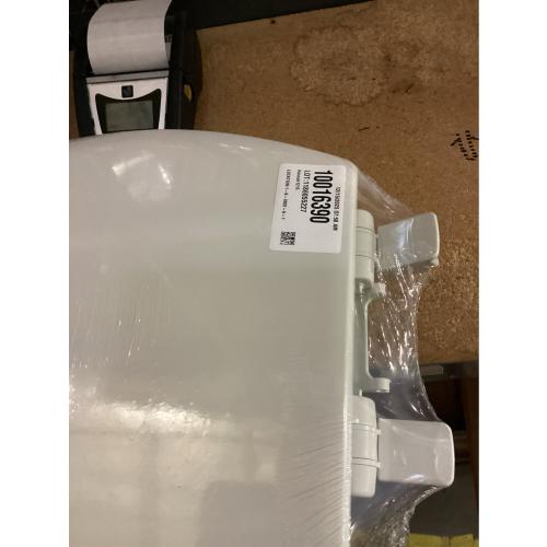 Mayfair NextStep2 Slow-Close Toilet Seat with Built-In Toddler Potty Training Seat, Removable, White, Elongated