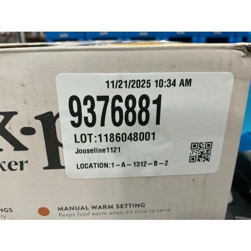 2 qt. Stainless Steel Slow Cooker