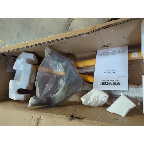 BLACKHORSE-RACING 22.5 to 24.5 Tire Changer Mount Demount Removal Tool Tubeless Truck Extra Bead Keeper Yellow