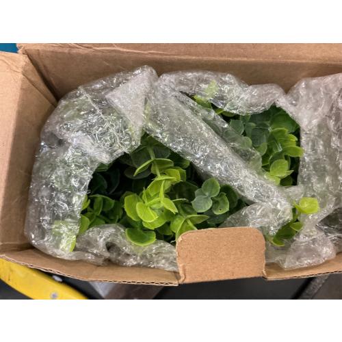 Velener 2 Pcs Small Fake Plants Eucalyptus, Artificial Plants Indoor for Shelf, Potted Eucalyptus Plants for Home/Bathroom/Pottery Barn/Desk/Farmhouse/Coffee Table Decor (Sage Green)