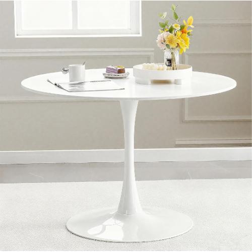 White Pedestal Table