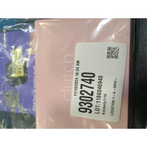 Clutch Pro - Portable Charger - Power Bank - iPhone, Android, Tablet - Magnetic Battery Pack - TSA Approved - Built-in Cable - Thin Profile - 5000 mAh Power - 3.5oz - Pink