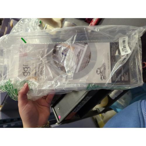 2Pack OGGI 2 in. H X 6 in. W X 15 in. D Plastic Drawer Organizer