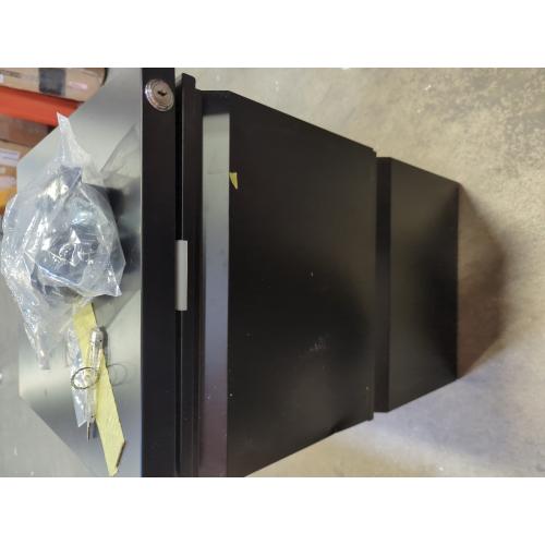 Two Drawer Mobile Pedestal Black