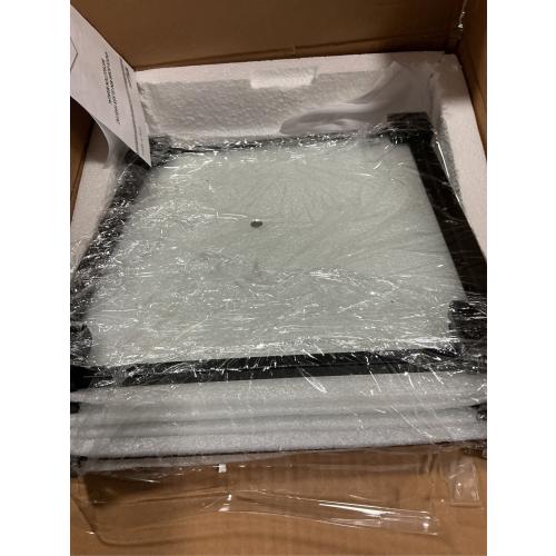 REPTIZOO Small Glass Tank 8 Gallon, Top Opening Terrarium 12 x 12 x 12 Leopard Gecko Tarantula Young Lizard Hermit Crab Frog Insects Breeding Tank