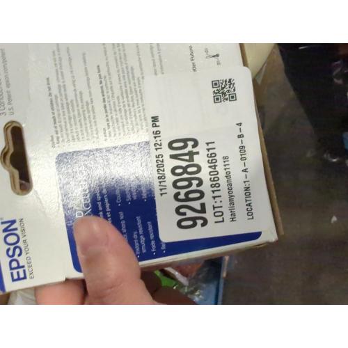 Epson T222 Color Combo Ink Cartridges, Standard Capacity