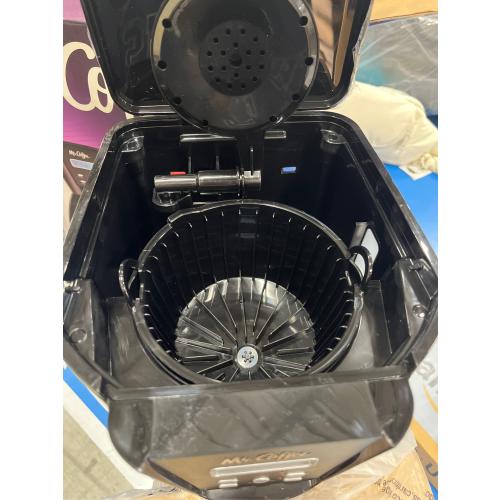 12-Cup Black/Silver Programmable Coffee Maker