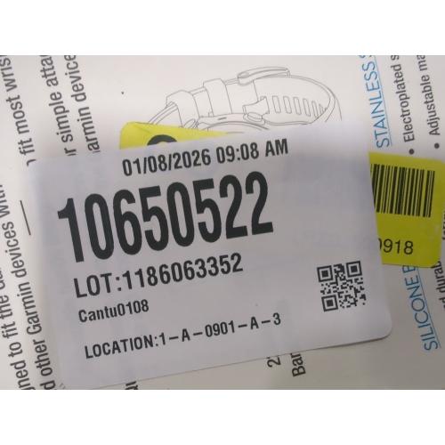 WITHit Garmin Fenix 5/5 Plus/6 47mm Sport Silicone/Stainless Steel Mesh Band 2 Pack | WITHit | GameStop