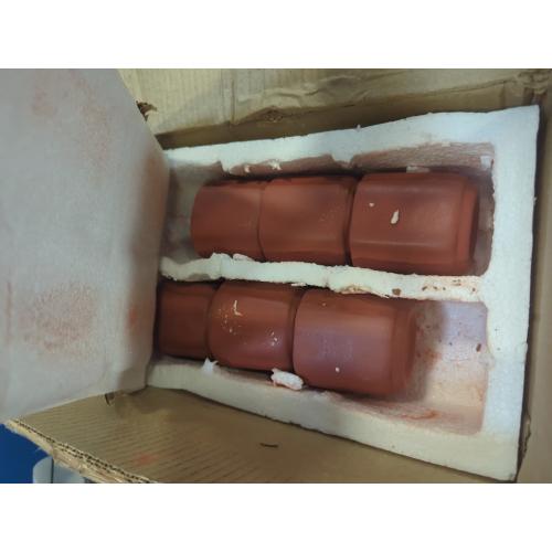 Clay Glasses Reusable Kullad (Set of 6) - Terracotta Glasses Tea Coffee Cups Drinkware Kullad (Octagonal Shape)