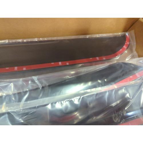 Set of 4  In-Channel Rain Guard Window Visors Vent Shade - Compatible With 1991-2001 Ford Explorer 4 Door & 1997-2001 Mercury Mountaineer Dark Smoke Acrylic Wind Deflectors