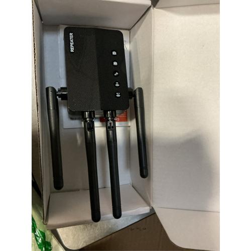 Dual Band WiFi Repeater, WiFi 5 Wireless Range Extender, 2.4G and 5G, 1200Mbps Signal Booster