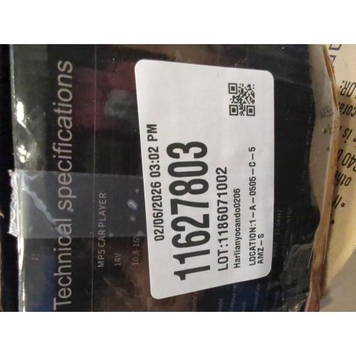 Wireless 7 inch Double Din Car Stereo with Apple Carplay,Bluetooth FM Car Radio,Backup Camera,HD IPS 1024 * 600 Touch Screen,Mirror Lin,Build-in Mic/USB/AUX/Android Auto/SWC/Audio