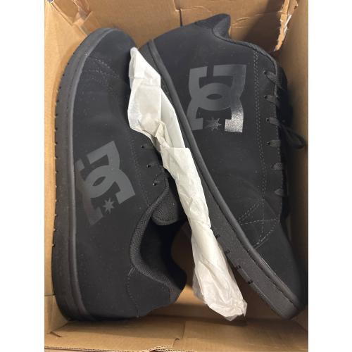 DC Gaveler Casual Low Top Skate Shoes Sneakers Men's Shoes Black/Gum : 14 D - Medium, Leather/Textile