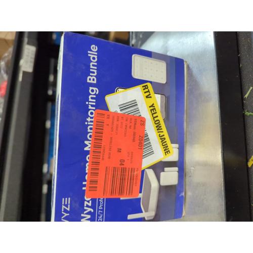 Wireless Home Security Sensor Kit with Hub, Keypad, Motion, Entry Sensors, and 6 Mo. of 24/7 Professional Monitoring