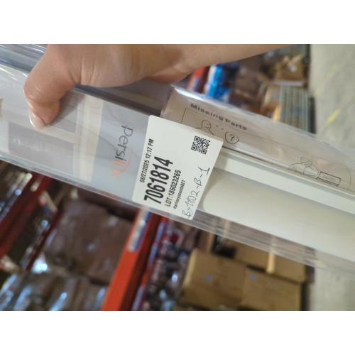 Persilux Cordless Window Shades Blinds (36 W x 72 H, White) 100% Blackout Roller Window Shades UV Protection Energy Saving Window Roller Shades for Windows, Home and Office