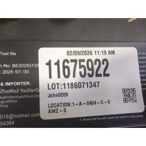 BEZOX Professional Foot File Callus Remover, Double Sided Pedicure Rasp for Cracked Heel and Dead Foot Skin - Heavy Duty Surgical Grade Stainless Steel - W/Cloth Storage Bag & Gift Box