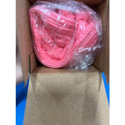 Puffer Quilted Makeup Bag Cosmetic Bags,Puffy Travel Toiletry Pouch for Women,Cute Checkered Zipper Bag Travel Essential,Portable Aesthetic Make up Organizer Bag for Gifts Work Daily(Pink,M)