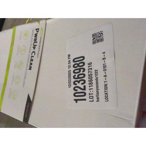 Bracketron Power Up Clean Up Wireless Phone Charger and Sanitizer