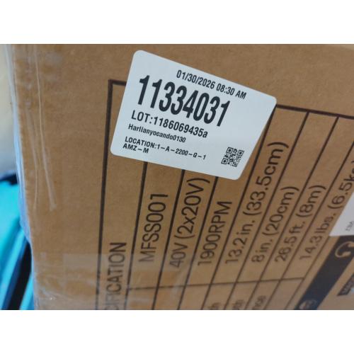 40V Cordless Snow Shovel Compatible with Dewalt 20V Battery(Tool Only), Electric Power Snow Thrower, Handheld Snow Blower with 13.2 in. Width 8 in. Depth, 26.5' ft Throwing Distance