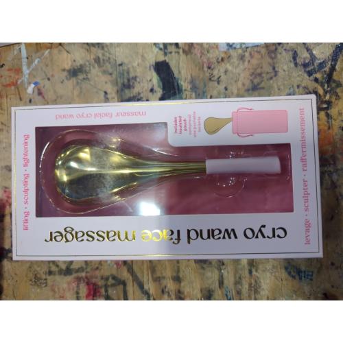 Ice Globes for Face & Eyes, Unbreakable Stainless Steel Cryo Sticks for Beauty Routines, Facials Cold Roller Cooling Globes for Puffiness, Wrinkles, Dark Circles, Headaches(White)