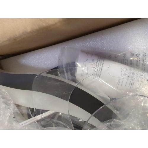 Black Flower Modern Ceiling Fans with Lights, Low Profile Ceiling Fan with Remote for Bedroom, 32inch Flush Mount Ceiling Fan with LED Dimmable Light,6-Speeds, Timing Ceiling Fan Light